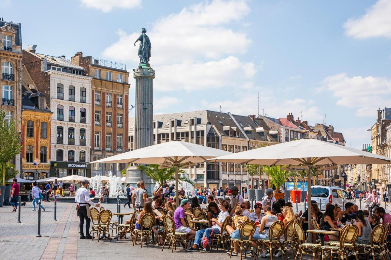 Lille Train Station Nice Studio Bagian luar foto
